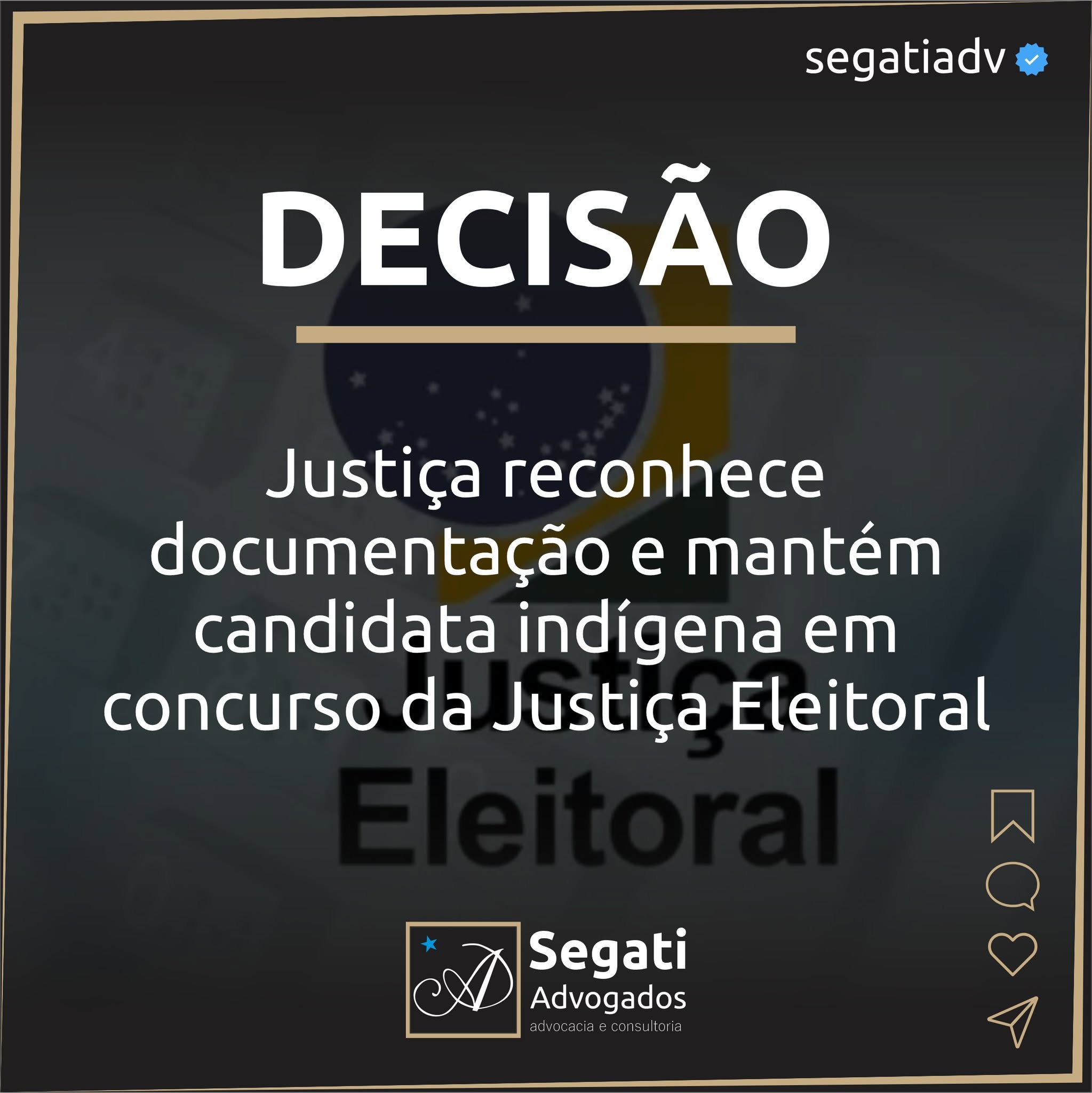 Justiça reconhece documentação e mantém candidata indígena em concurso da Justiça Eleitoral