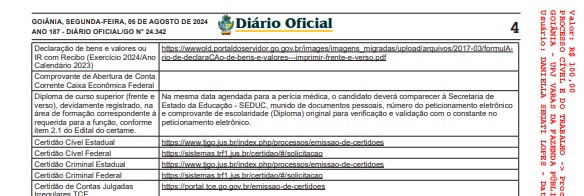 Diário Oficial